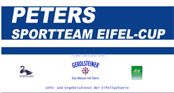 Desktop Screenshot of eifelcup.de